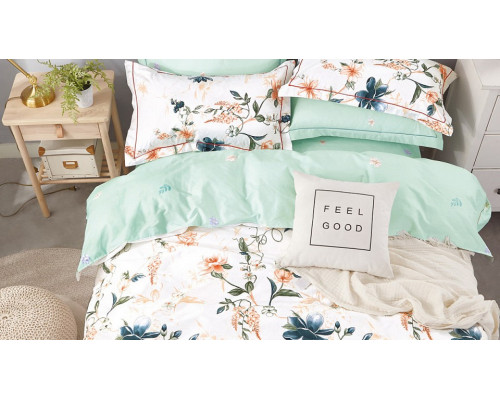 Постельное белье евростандарт Satin de Luxe 0003-SK