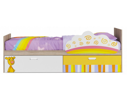 Кровать Юниор Оранжевая Корова