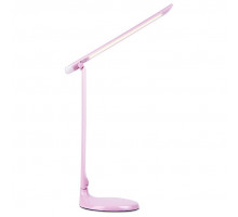 Настольная лампа офисная Ambrella DE550 DE551 PI розовый LED 3000-6400K 8W