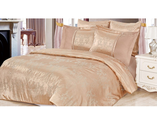 Постельное белье семейное Satin jacquard