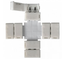 Соединитель лент X-образный жесткий Elektrostandard LED 2X a038803