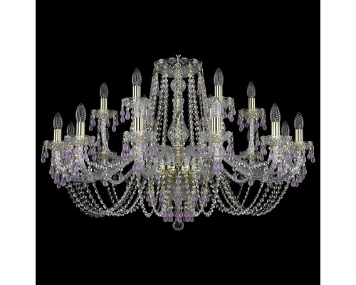 Подвесная люстра Bohemia Art Classic 11.24 11.24.12+6.360.Gd.V7010