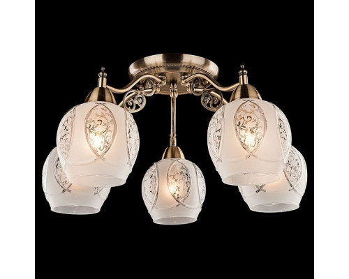 Потолочная люстра Eurosvet 70026 70026/5 античная бронза