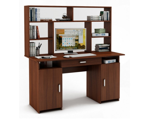 Стол компьютерный Лайт-6Я СН