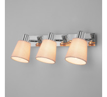 Бра Eurosvet Culver 20080/3 хром/бежевый