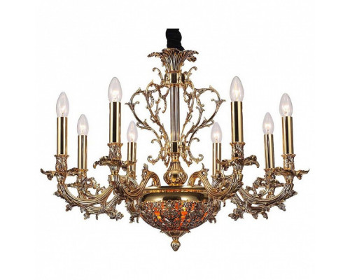 Подвесная люстра Lucia Tucci Firrnze FIRENZE 1780.8.2 antique gold