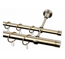 Карниз (400 см) Комплектный Золото антик