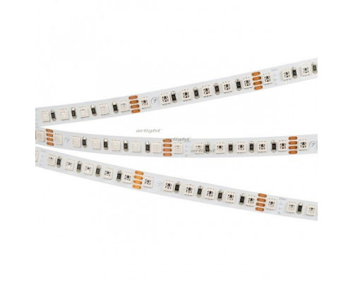 Лента светодиодная Arlight RT 2-5000 24V RGB 8mm (3838, 120 LED/m, LUX) 026832