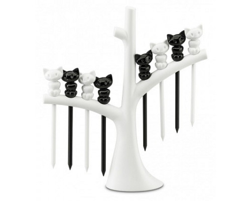 Набор из 8 шпажек (17x4.2x19.3 см) Miaou 3134417