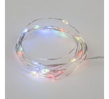 Гирлянда Нить Uniel ULD-S0200 ULD-S0200-020/SСB/2AA MULTI IP20 DEW