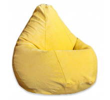 Кресло-мешок Желтый Микровельвет 3XL