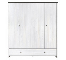 Шкаф платяной Порто SZF4D2S