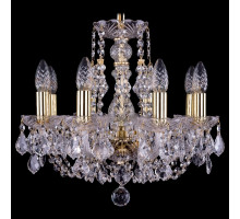 Подвесная люстра Bohemia Ivele Crystal 1406 1406/8/141/G/Leafs