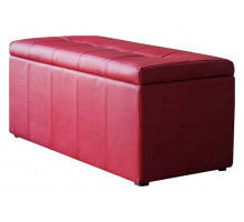 Банкетка-сундук Лонг красная