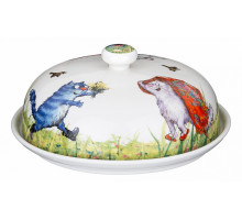 Блюдо с крышкой (23 см) Русское Поле 104-727