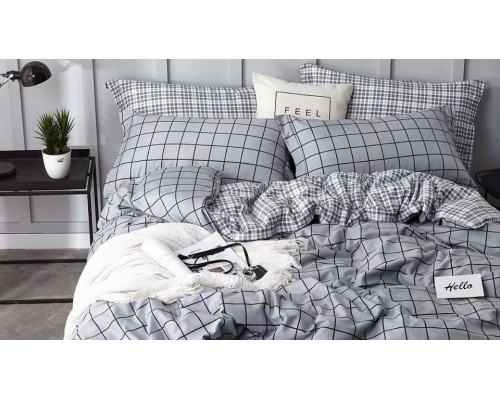 Постельное белье евростандарт Satin de Luxe Невада