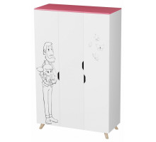 Шкаф платяной Простоквашино Скандинавик