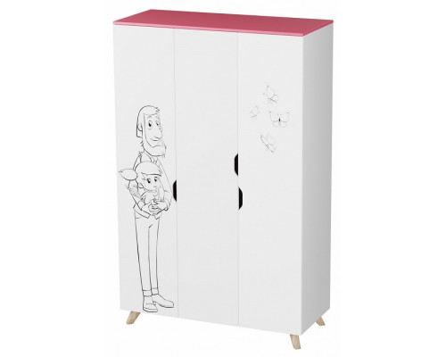 Шкаф платяной Простоквашино Скандинавик