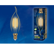 Лампа светодиодная Uniel Golden E14 5Вт K LED-CW35-5W/GOLDEN/E14 GLV21GO