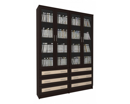 Шкаф книжный Мебелайн-53