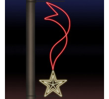 Панно световое День Победы [0.56x1.8 м] RL-KN-9-4-RWW