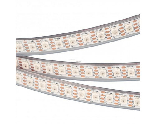 Лента светодиодная Arlight SPI-5000P-RAM 12V RGB (5060, 100 LED/m, x1, AM) 028344