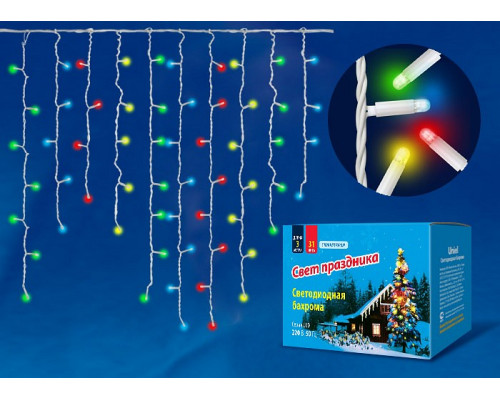 Бахрома световая Uniel ULD-B3010 ULD-B3010-200/TWK MULTI IP67