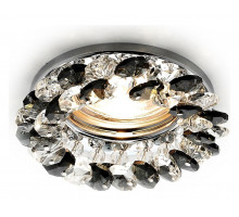 Встраиваемый светильник Ambrella Crystal K206 K206 BK/CH