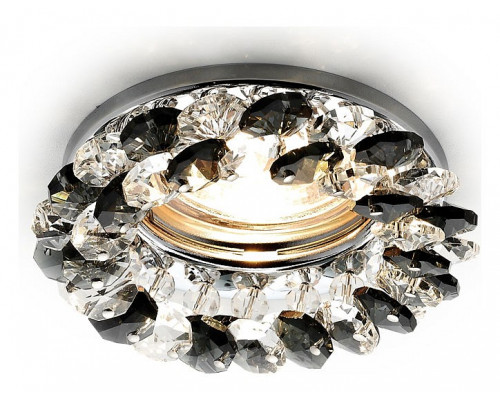 Встраиваемый светильник Ambrella Crystal K206 K206 BK/CH