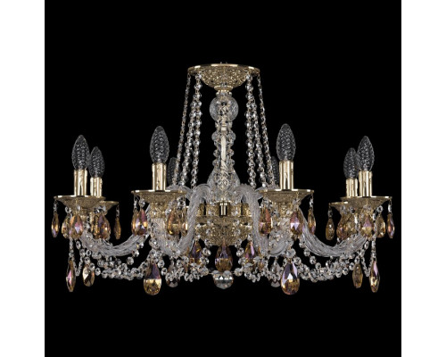 Подвесная люстра Bohemia Ivele Crystal 1602 16102/8/240 G K777