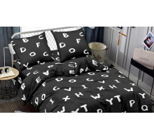 Постельное белье евростандарт Letters