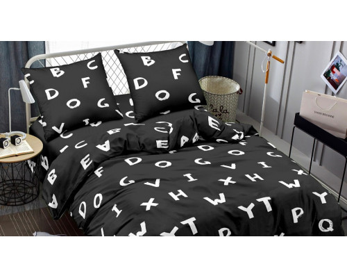 Постельное белье евростандарт Letters