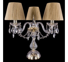 Настольная лампа декоративная Bohemia Ivele Crystal 5706 1406L/3/141-39/G/SH7-160