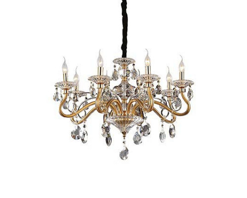 Подвесная люстра Ideal Lux Negresco NEGRESCO SP8 ORO