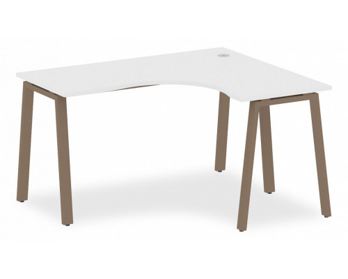 Стол офисный Metal System БА.СА-3 (R)