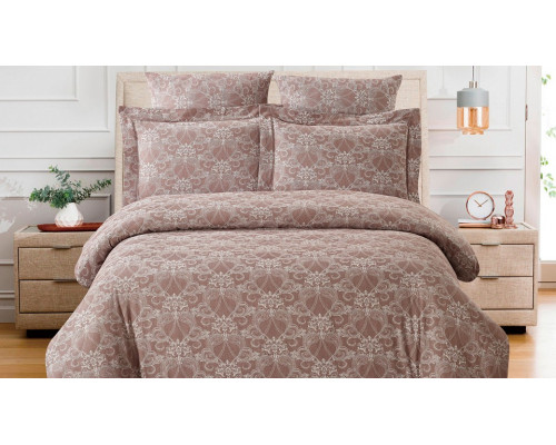 Постельное белье евростандарт Cotton Jacquard