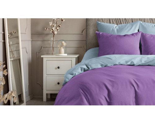 Постельное белье двуспальное Лаванда