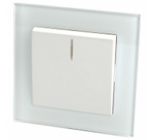 Выключатель проходной одноклавишный с подсветкой Feron Saffit Катрин 39162