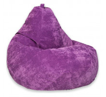 Кресло-мешок Фиолетовый Микровельвет XL