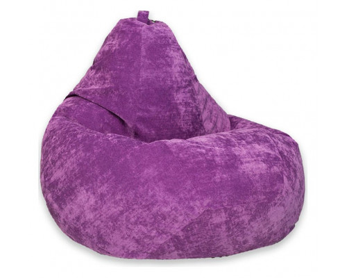 Кресло-мешок Фиолетовый Микровельвет XL
