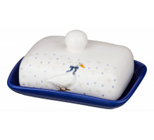 Масленка (17.5x13.5x9 см) Чешский Гусь 230-081