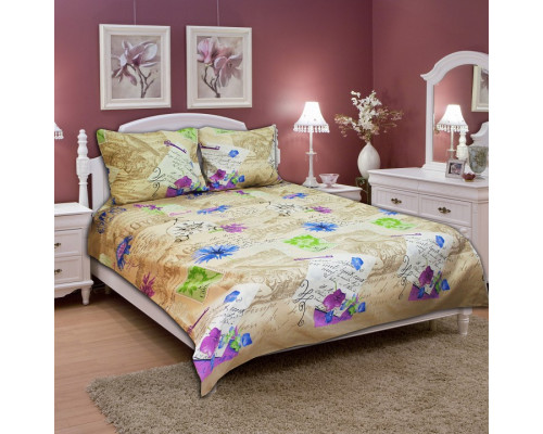 Постельное белье евростандарт PS Flower