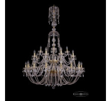 Подвесная люстра Bohemia Ivele Crystal 1406 1406/16+8+4/400/XL-160/2d/G
