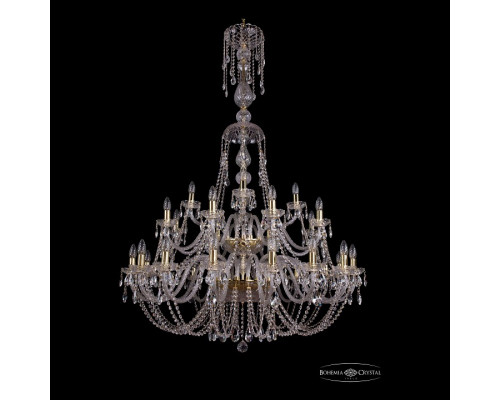 Подвесная люстра Bohemia Ivele Crystal 1406 1406/16+8+4/400/XL-160/2d/G
