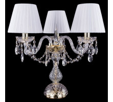 Настольная лампа декоративная Bohemia Ivele Crystal 5706 1406L/3/141-39/G/SH2-160