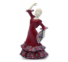Статуэтка (20 см) Танцовщица с Веером 763646M