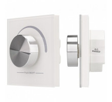 Панель-диммера роторная встраиваемая Arlight Rotary SR-2836R-RF-IN White (3V, DIM)