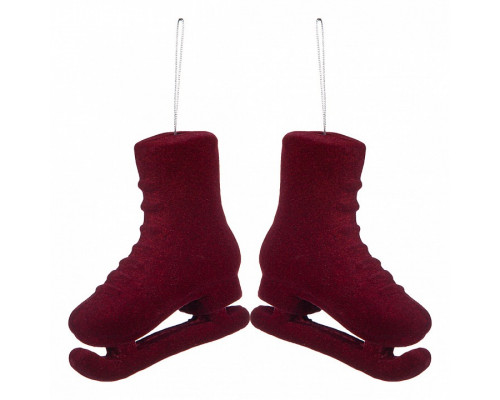 Набор из 2 елочных игрушек Коньки 858-146