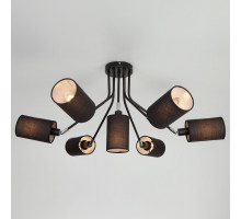 Потолочная люстра Eurosvet Duetto 70072/7 черный