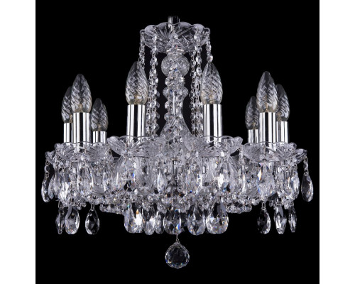 Подвесная люстра Bohemia Ivele Crystal 1402 1402/10/141/Ni